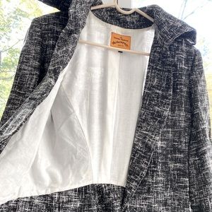Vivienne Westwood black and white coat/jacket